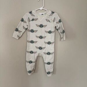 Baby Gap‎ Star Wars Yoda Coverall Size 12-18M